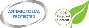 Antimicrobial Protected logos